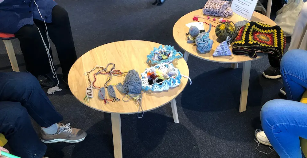 blog Christine Desfossez EI offrir créativité cadeau connecté tricot crochet