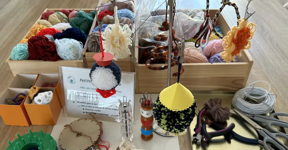 blog Christine Desfossez EI offrir créativité cadeau connecté fils créatifs